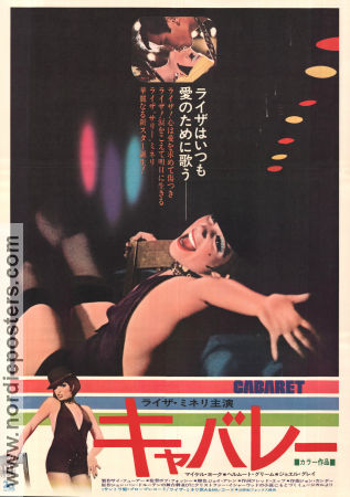 Cabaret 1972 movie poster Liza Minnelli Michael York Joel Grey Bob Fosse Musicals Find more: Nazi