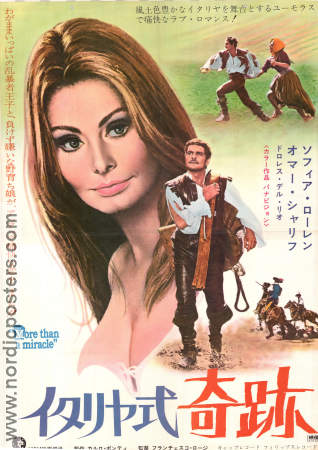 C´era una volta 1967 movie poster Sophia Loren Omar Sharif Francesco Rosi