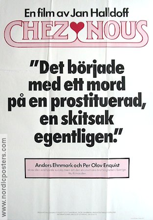 Chez Nous 1978 movie poster Ernst-Hugo Järegård Ewa Fröling Marie Forså Örjan Ramberg Jan Halldoff