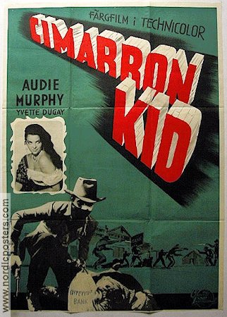 The Cimarron Kid 1952 poster Audie Murphy Yvette Dugay