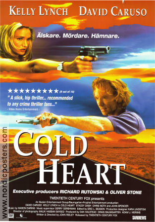 Cold Heart 1997 poster David Caruso Kelly Lynch Stacey Dash John Ridley