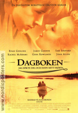 The Notebook 2004 movie poster Gena Rowlands James Garner Ryan Gosling Rachel McAdams Nick Cassavetes Romance