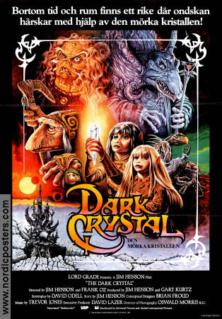 The Dark Crystal 1982 poster Kathryn Mullen Jim Henson