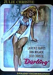 Darling 1967 movie poster Julie Christie Ladies