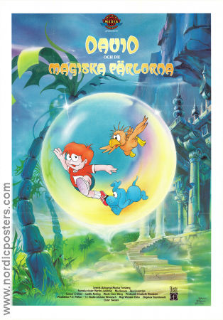Dawid i Sandy 1988 movie poster Ewa Kania Wieslaw Zieba Animation Country: Poland