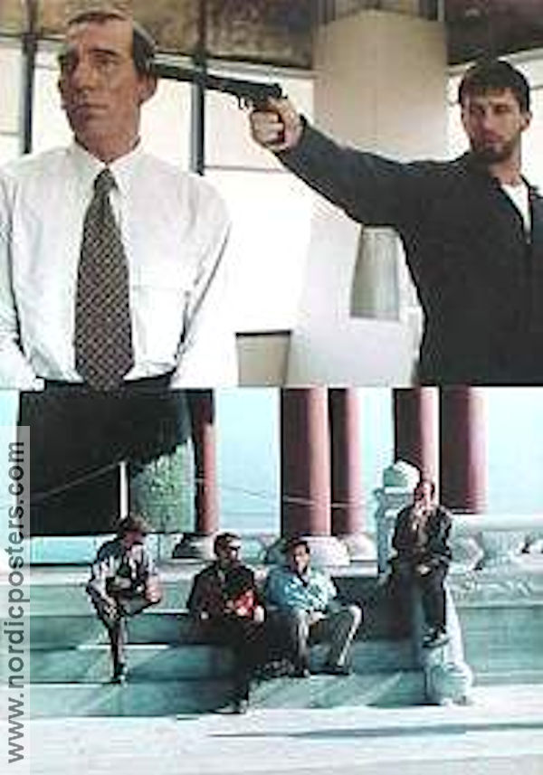 De misstänkta 1995 lobbykort Stephen Baldwin Kevin Spacey Gabriel Byrne Benicio Del Toro Bryan Singer