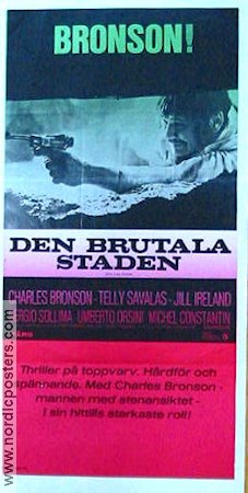 Citta violenta 1970 movie poster Charles Bronson