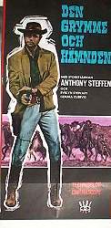 Den grymme och hämnden 1969 movie poster Anthony Steffen