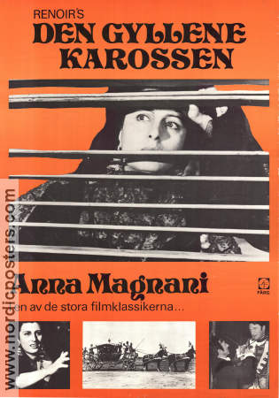 La carrozza d´oro 1952 movie poster Anna Magnani Jean Renoir