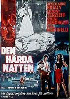 La Notte Brava 1960 movie poster Jean Claude Brisly