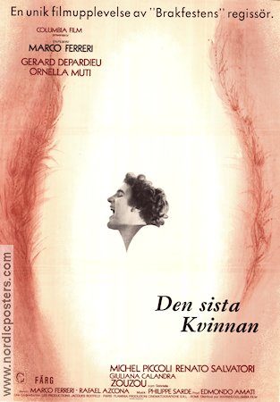 L´ultima Donna 1976 movie poster Gerard Depardieu Ornella Muti Marco Ferreri Artistic posters