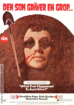 Den som gräver en grop 1971 poster Geraldine Page