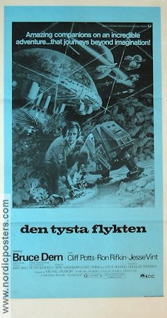 Silent Running 1972 movie poster Bruce Dern Robots Spaceships