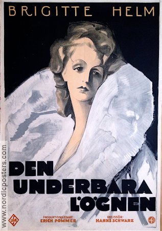 Die wunderbare Lüge der Nina Petrowna 1929 movie poster Brigitte Helm Hanns Schwarz