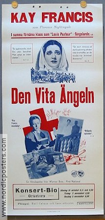 The White Angel 1937 movie poster Kay Francis Florence Nightingale William Dieterle