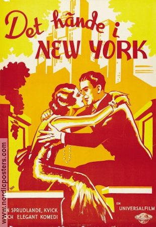 It Happened in New York 1935 movie poster Alan Crosland
