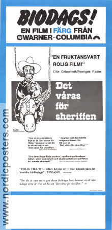 Blazing Saddles 1974 movie poster Cleavon Little Gene Wilder Slim Pickens Mel Brooks