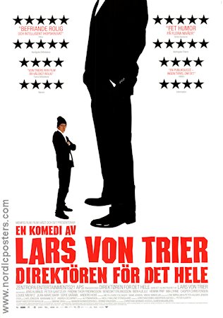 Direktören för det hele 2006 movie poster Jens Albinus Peter Gantzler Fridrik Thor Fridriksson Lars von Trier Denmark
