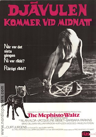 The Mephisto Waltz 1971 movie poster Alan Alda Jacqueline Bisset Paul Wendkos