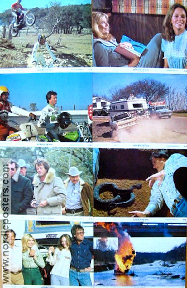 Race with the Devil 1975 lobby card set Peter Fonda Warren Oates Loretta Swit Motorcycles