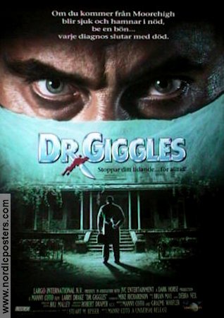 Dr Giggles 1992 poster Larry Drake