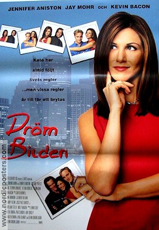 Picture Perfect 1997 movie poster Jennifer Aniston Jay Mohr Kevin Bacon Glenn Gordon Caron Romance