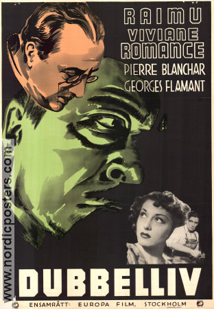 L´Etrange M Victor 1937 movie poster Viviane Romance Raimu Pierre Blanchar Jean Grémillon