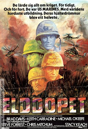 A Rumor of War 1980 movie poster Brad Davis Keith Carradine Stacy Keach Richard T Heffron War