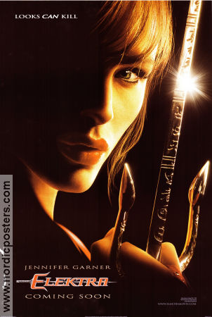 Elektra 2005 movie poster Jennifer Garner Goran Visnjic Will Yun Lee Rob Bowman Find more: Marvel From comics