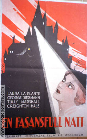 The Cat and the Canary 1927 movie poster Laura La Plante Paul Leni