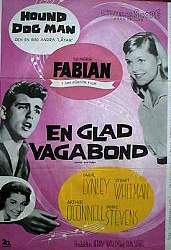 En glad vagabond 1960 poster Fabian