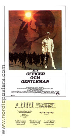 An Officer and a Gentleman 1982 movie poster Richard Gere Debra Winger Taylor Hackford Romance