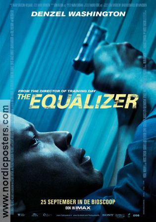 Equalizer 2014 poster Denzel Washington Marton Csokas Antoine Fuqua