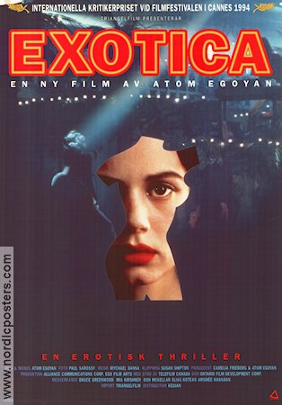 Exotica 1994 movie poster Atom Egoyan Country: Canada