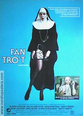 Nasty Habits 1977 movie poster Glenda Jackson Melina Mercouri