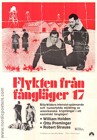 Stalag 17 1953 movie poster William Holden Billy Wilder War Find more: Nazi
