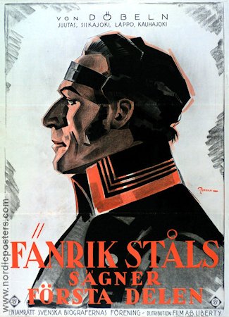Fänrik Ståls sägner 1926 poster Edvin Adolphson