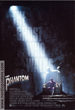 The Phantom 1996 movie poster Billy Zane Kristy Swanson Treat Williams Simon Wincer From comics