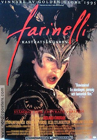 Farinelli 1994 movie poster Stefano Dionisi