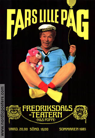 Fars lille påg 1985 poster Nils Poppe Find more: Fredriksdalsteatern