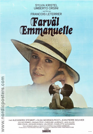 Goodbye Emmanuelle 1977 movie poster Sylvia Kristel Umberto Orsini Jean-Pierre Bouvier Francois Leterrier