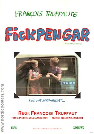 L´argent de poche 1977 movie poster Georges Desmouceaux Francois Truffaut Trains