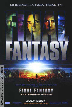 Final Fantasy 2001 movie poster Ming-Ma Alec Baldwin