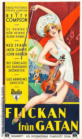 Street Girl 1929 movie poster Betty Compson John Harron Wesley Ruggles