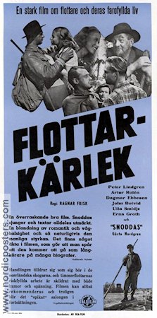 Flottarkärlek 1952 movie poster Gösta Snoddas Nordgren Ragnar Frisk