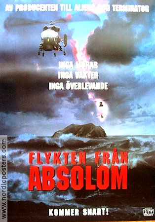 Flykten från Absolom 1994 poster Ray Liotta Lance Henriksen Stuart Wilson Martin Campbell