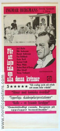 All These Women 1964 movie poster Jarl Kulle Bibi Andersson Ingmar Bergman