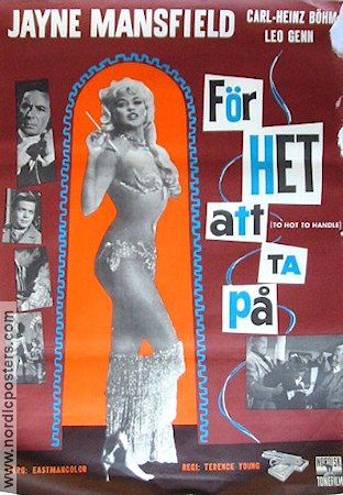 Too Hot to Handle 1961 movie poster Jayne Mansfield Terence Young Ladies
