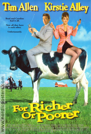 For Richer or Poorer 1997 movie poster Tim Allen Kirstie Alley Jay O Sanders Bryan Spicer