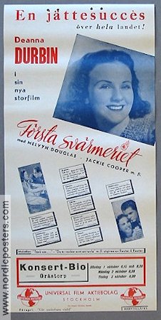 That Certain Age 1939 movie poster Deanna Durbin